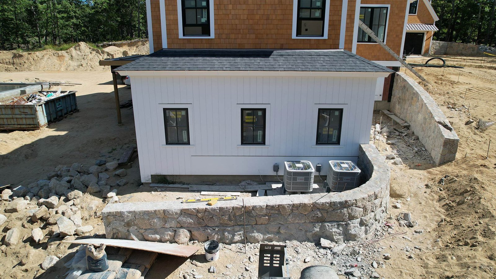 Landscape site work Edgartown Martha's Vineyard