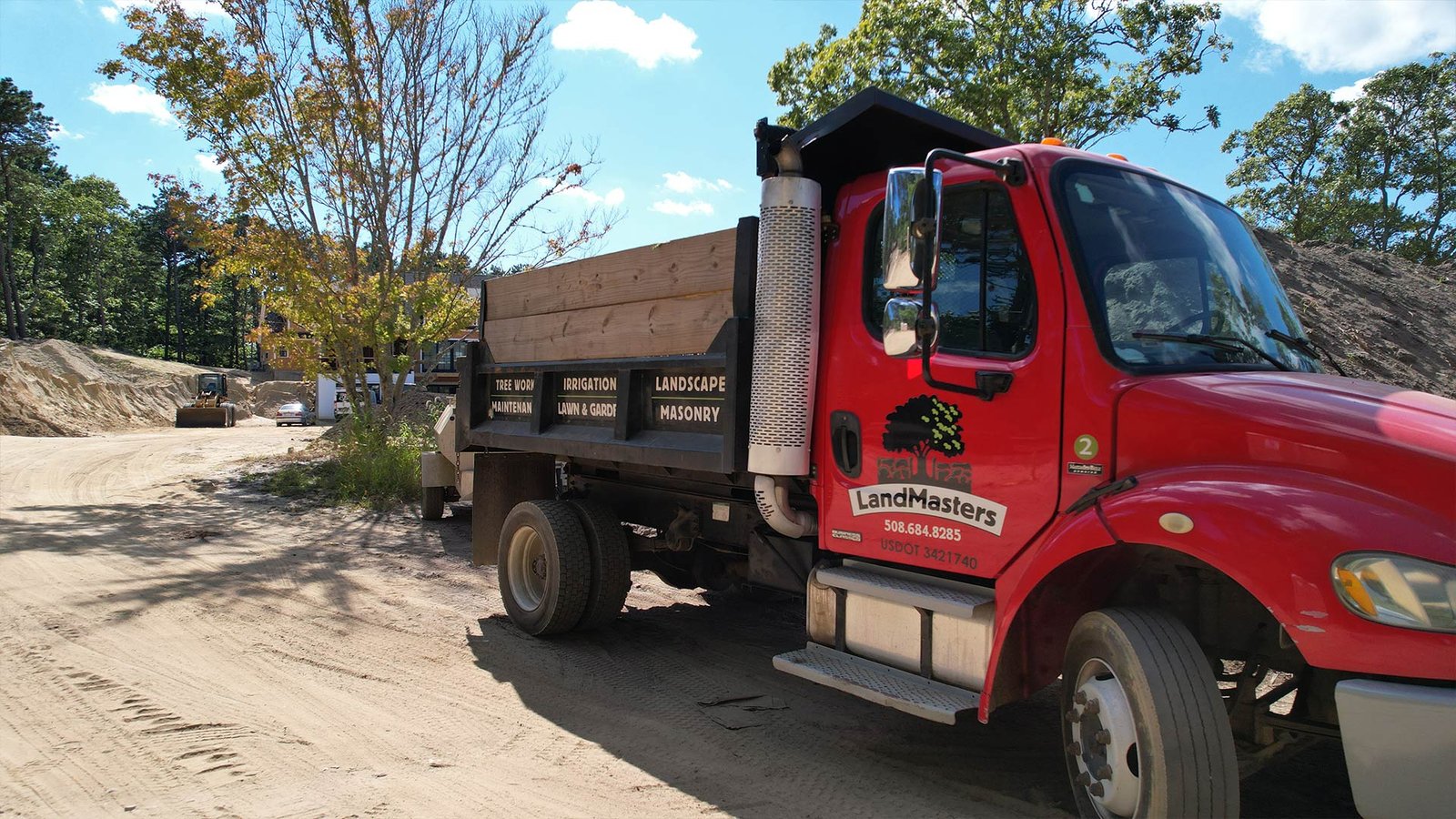 LandMasters Edgartown estate landscape project Martha's Vineyard